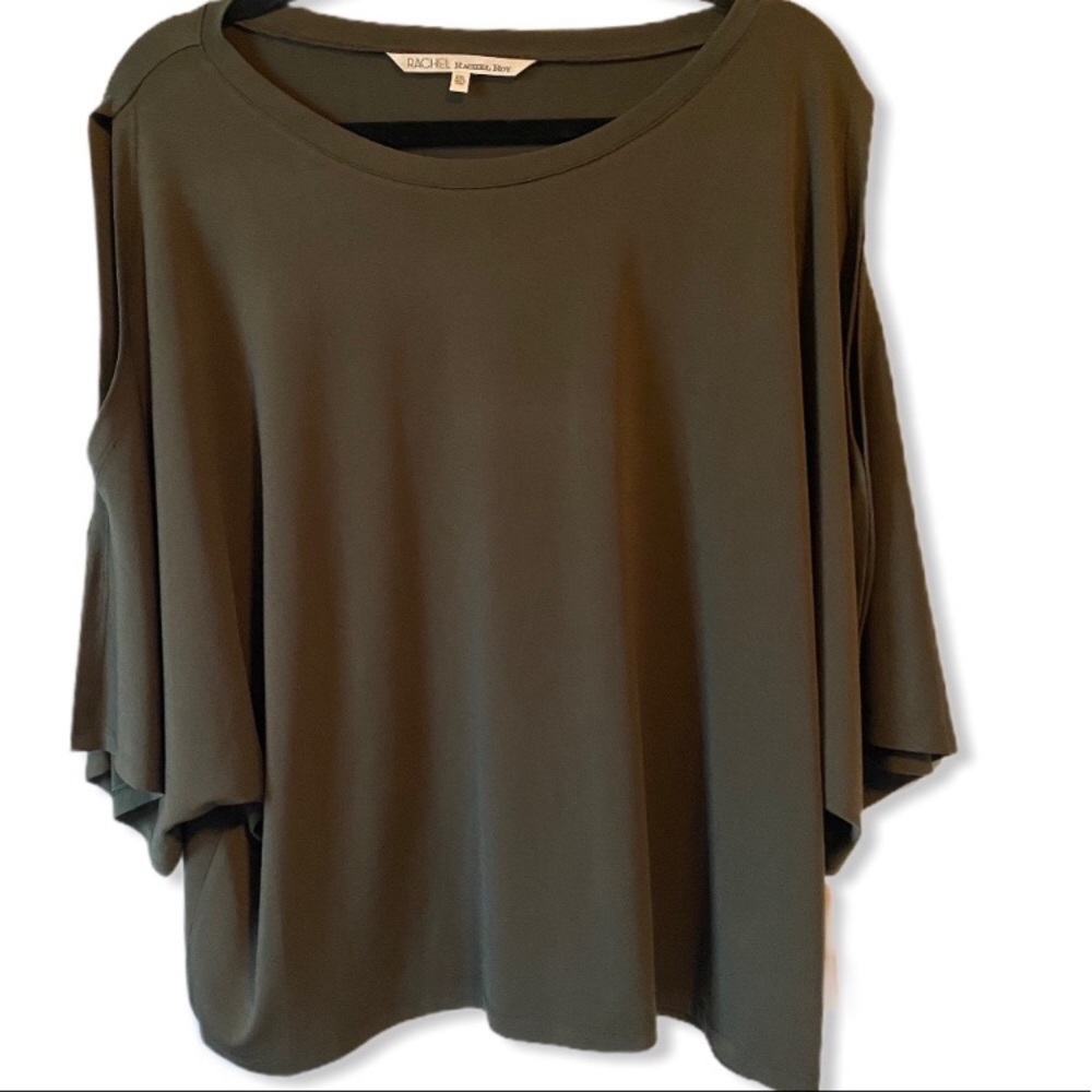 Rachel Roy slit sleeve top